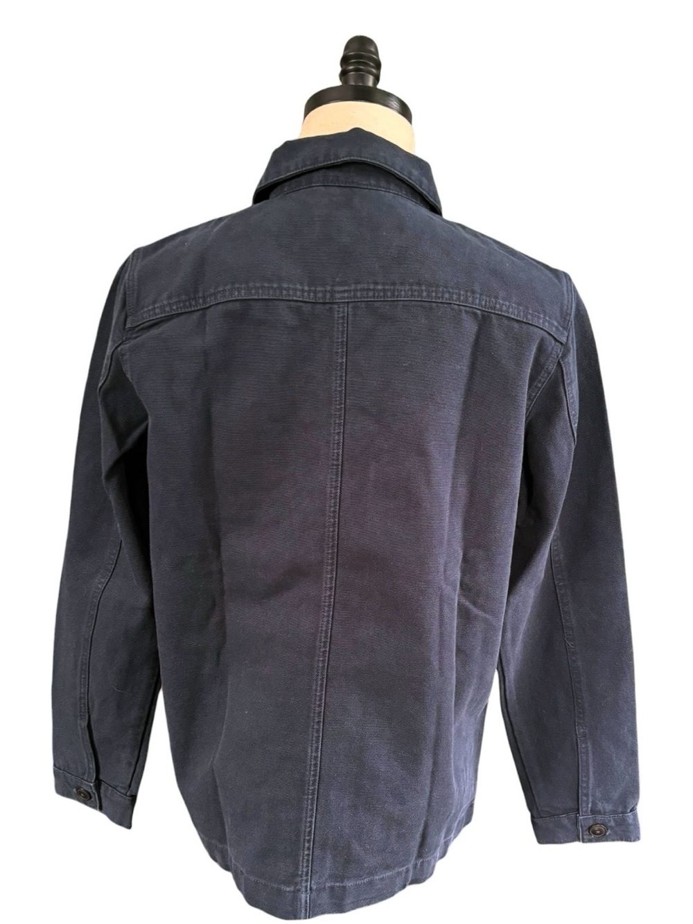 Lafaurie Braque Painter’s Jacket in heavy canvas -Blue | Large - Picture 5 of 15
